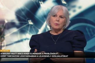 Dudás Erika, a LESZ elnöke nyilatkozott a MTV-nek halottak napján