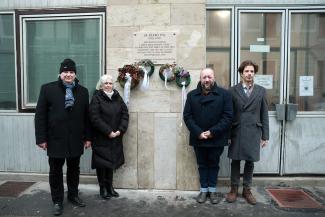 Emléktábla-avatás Debrecenben